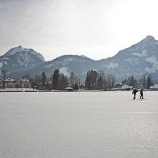 Wolfgangsee im Winter